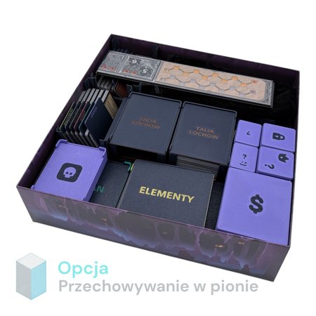 Insert do gry Brzdęk! Katakumby + Wesoła Kompania - organizer